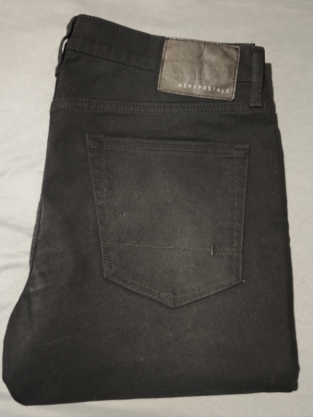 NWOT Aéropostale Men's Black Skinny-Fit Denim Jeans Size 32X30